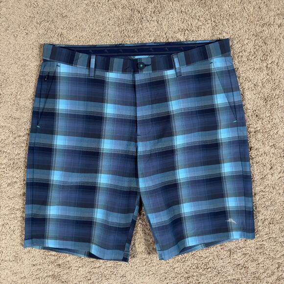 Tommy Bahama Mens Chip Short IslandZone® 9-Inch Shorts Size 36 - Picture 1 of 9